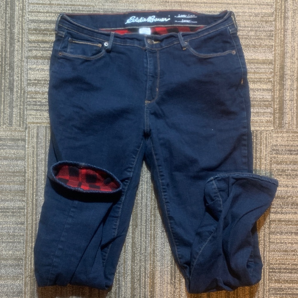 Eddie Bauer Women's Fleece Lined Jeans